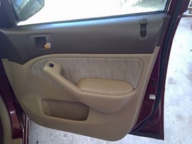 2003 HONDA CIVIC, BURGUNDY, EX, VTEC, 1.7L,  AT,  A25129